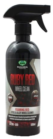 Diamondbrite Ruby Red Wheel Cleaner - Steel & Alloy Wheel Cleaner 500ml