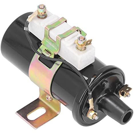 Motortändspole, 6 volt eller 12 volt slitstark höghållfast väderbeständig miljövänlig pålitlig tändspole för traktor