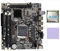 Aliaga H55 LGA1156 Motherboard Compatible with I3 530 I5 760 Series CPU Memory DDR3 Computer Motherboard + I5 750 CPU + Thermal Pad