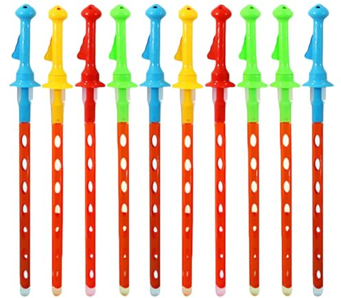Varitas de burbujas, varita de burbujas | Dibujos animados a prueba de fugas 10 piezas grandes baquetas a | Juguetes y diversión de novedad para niños, mujeres, hombres, familiares, amigos, hogar