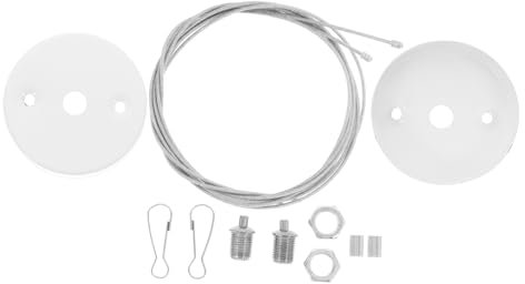 YOSADIER 2juegos Cadena De Suspensión Para Señal De Emergencia De Longitud Para Iluminación De Salida Cadena Colgante Resistente Para Uso Centros Comerciales Oficinas y Hoteles