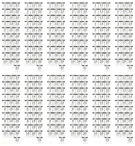 Datumdekal – 2026 planeringsklistermärken för planerare | Washi papper nummerklistermärken | Matplanering och scrapbooking-klistermärken för lärare, hemmafruar, journalister, barn och samlare