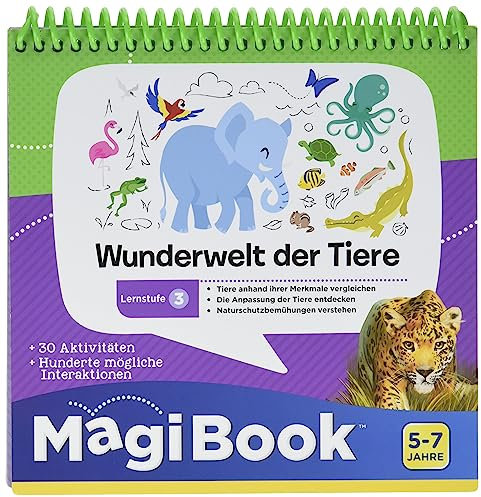 Vtech 80-481004 - Magibook - Lernstufe 3 - Wunderwelt Der Tiere