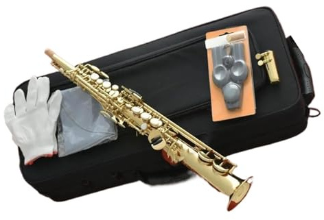 Professionell Saxofon Förgylld Altsaxofon Eb Med Fodral