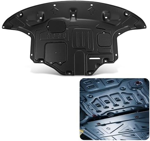 Front Engine Splash Shield Fit for Kia Sorento 2016-2020, Direct Replacement Engine Splash Guard,Engine Guard for Underbody Protection