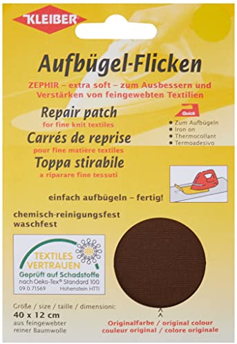 Kleiber + Co.GmbH Zephir-Grosspackung, Einfache Anwendung, Anleitungen inklusive, Dunkelbraun, 40 x 12 cm, 320-04