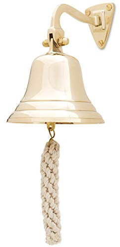 Schiffsglocke Messing 10cm