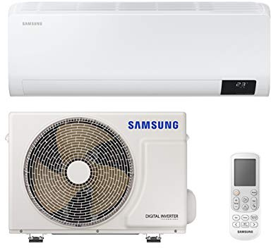 Samsung Clima Luzon Climatizador Monosplit, 18000 BTU, GAS R32, AR18TXHZAWKNEU+AR018TXHZAWKXEU, [Clase de eficiencia energética A++/A]