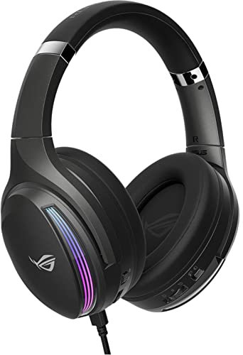 ASUS ROG Fusion II 500 RGB Gaming Headset (kabelgebunden, 3,5mm-Klinkenstecker, USB-C, USB-A, AI Noise Cancelation, für PC, Mac, Playstation, Nintendo Switch, Xbox und Smartphone)