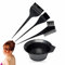 Hair Dye Brush Hairdresser Colouring Bowl Double Sided Brushes Salon Professional Highlighting Kit Is Suitable for Men Women Girls Cream Mixing Bleaching Diy Tools Home Accessories (1pack)