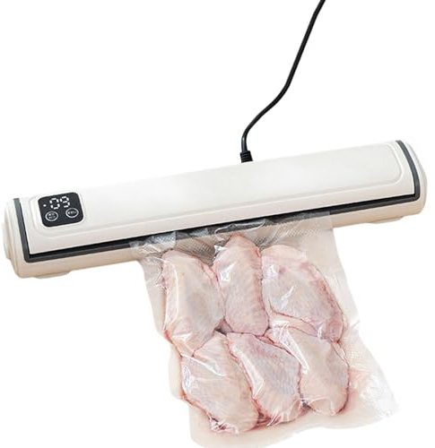 Selladores Al Vacío | Herramienta De Vacío Portátil 80kpa Integrando Chip - Máquina De Embalaje Portátil - Para Almacenamiento Fresco Carne Mariscos Verduras Nueces Bocadillos Cocina