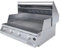 Barbecue professionali a Gas Fry Top 750 Basic da appoggio 4 bruciatori griglia scolo a V
