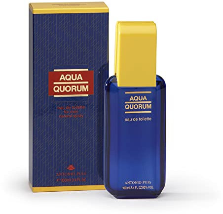 QUORUM Unisex for Men VAPORIZADOR Aqua EAU DE Toilette FÜR MÄNNER 100ML Vaporizer, Negro, Nur 75778