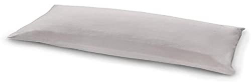 TEMPUR Jersey-Kissenbezug mit Reißverschluss für Comfort Schlafkissen, Platin