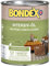 0,75L Bondex Intensivöl teak Intensiv Öl Holzöl Holzpflegeöl Holz