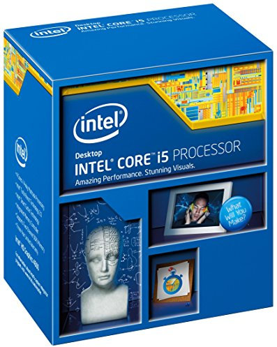 Intel 1150 i5-4690K Ci5 Box Processore da 3,5 Ghz, Nero