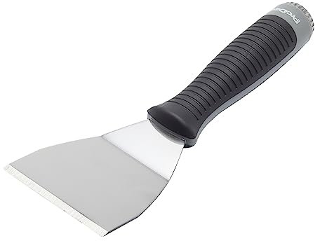 ProDec rascador curvado de 3 para trabajos pesados con adaptador para mástil de extensión