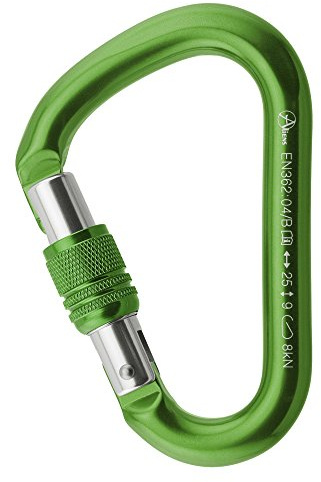 ALIENS Alukarabiner D Connettore Twistlock Pettorina Adulti Unisex, Multicolore (Multicolore), Taglia unica