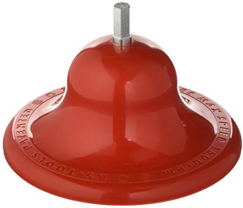 KS Tools 1004071 Moyeu de roue Grinder sans Nettoyage Ø 160 mm, rouge