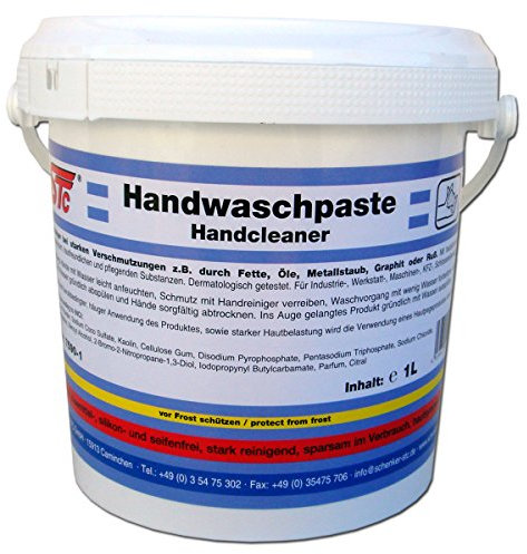STC Handwaschpaste 1 L sandloser Handreiniger für Starke Verschmutzungen