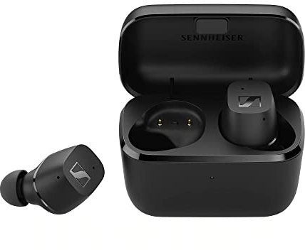 Sennheiser Consumer Audio CX True Wireless Earbuds - Bluetooth In-Ear Headphones with Passive Noise Cancellation, Customizable Touch Controls, Bass Boost, IPX4 and 27-hour Battery Life, Black