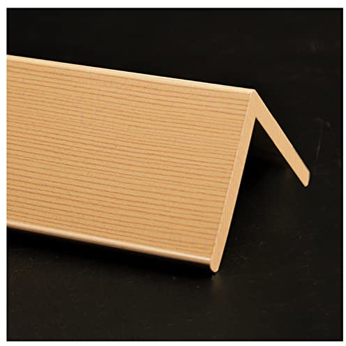 LXLZYXSF Winkelprofil Eckenschutz Selbstklebend Eckschild Eckenschutz Für Wände, Holz-Kunststoff-Material (Holzmaserung), Wandschutz & Dekoration (Color : D, Size : 150cm(4.9ft))
