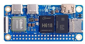 Orange Pi Zero 2W 1GB LPDDR4 Allwinner H618 Quad-Core Cortex-A53 Single Board Computer mit 16MB SPI Flash, unterstützt WiFi und BT5.0, Entwicklungsplatine Run Android 12 TV/Debian/Ubuntu (Zero 2W 1G)