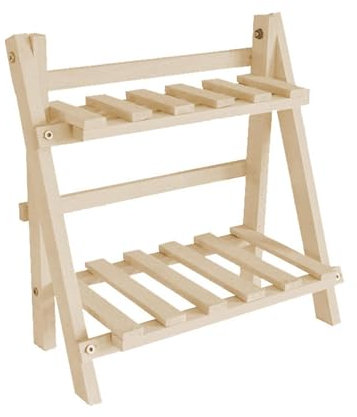 Scaffale per piante a scala, scaffale per piante da interno, scaffale a scala per vasi di fiori, balcone per piante, scale per fiori Scaffale per piante a 4 livelli in legno, per interni ed esterni, p