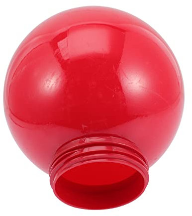 Homoyoyo Pantalla Lámpara Bola Acrílica Diámetro Resistente Al Agua Para Exterior Cubierta Lámpara Duradera Para Protección De Bombillas Jardines y Columnas Decoración Elegante y Creativa