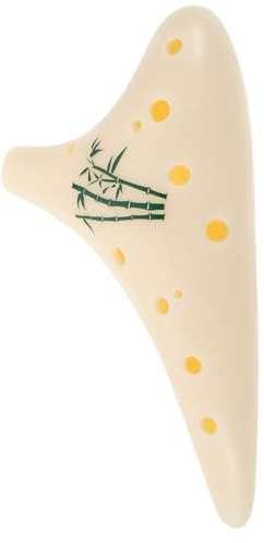 Ocarina 1 st Ocarina i harts, 12 hål, professionellt musikinstrument för nybörjare pedagogiska resor
