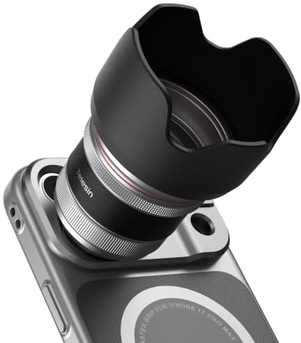 TELESIN 2X Telephoto Master Lens for iPhone 17 Pro Max with Hood/APP EIS