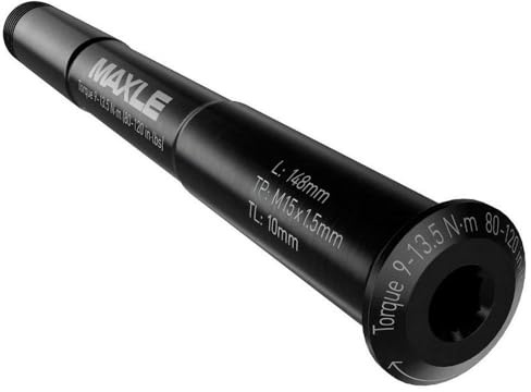 SRAM Corporation Eur RockShox Maxle Stealth MTB vorne Steckachse, schwarz glänzend, 15x150mm