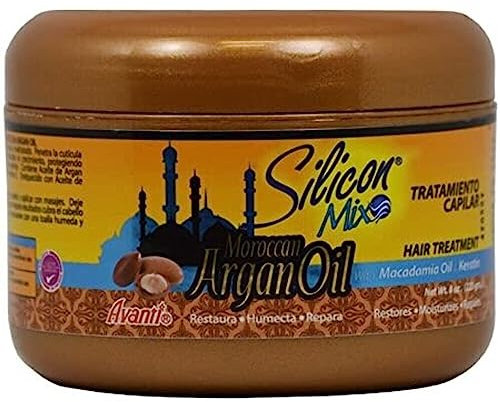 Silicon Mix Traitement capillaire à l'huile d'argan marocaine (237 ml)