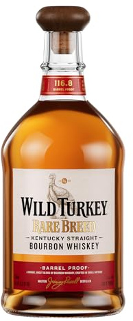 Wild Turkey Rare Breed Kentucky Bourbon Whiskey | kräftiger Whiskey | Geschenkempfehlung | Barrell Proof | 58,4% Vol. | 1 x 0,7 l