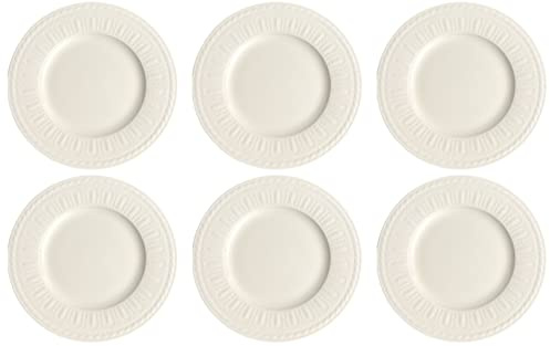 Villeroy & Boch CELLINI Speiseteller Essteller Ø 27cm 6er Set weiß Porzellan