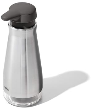 Dispensador Jabón Acero Inoxidable (Antes 1295800, 13171800) Marca OXO