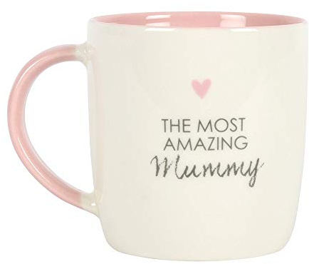 Most Amazing Mummy Mug Ceramic Love Heart Mum Cup Mothers Day Gift Birthday