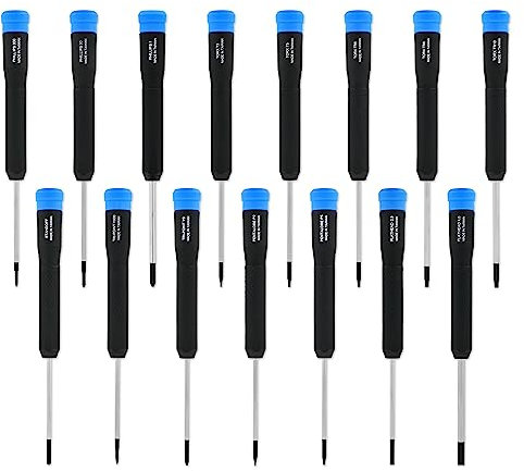 iFixit Marlin Screwdriver Set, 15 Präzisions-Schraubendreher (4 mm) für Elektronik-Reparaturen wie Smartphone, Laptop, PC, kompatibel mit Apple