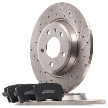 STARK SKBK-10990951 Bremsenset Hinten 300mm - Bremsen Set mit Bremsscheiben und Bremsbeläge Satz