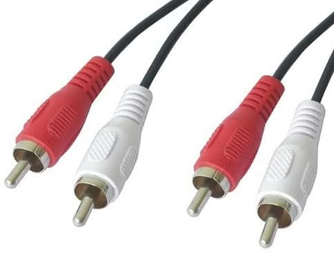 BOULTON RCA Cables 1.5m length – RCA Audio Cable Phono Plugs – 2RCA to 2RCA Cables Male-to-Male Lead – Audio Wire for Stereo Speaker Wire Adapter – Coaxial Lead for Amp Subwoofer Home Cinema