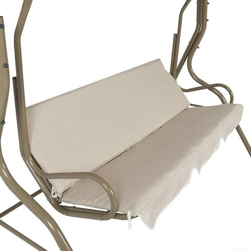 MZBDYYF Cuscino per dondolo da giardino, 150 cm, in tessuto impermeabile, adatto per dondolo a 3 posti