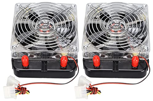 Kit Ventola di Raffreddamento Ad Acqua da 120 Mm per Sistemi di Raffreddamento Ad Acqua della CPU del Computer, Kit di Raffreddamento della CPU Fai da Te per PC, Inclusa Pompa 'acqua S600, Due Tub