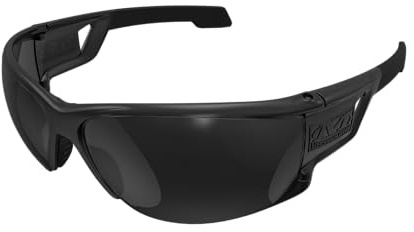 Mechanix Wear Gafas de seguridad Tactical Type-N (talla única, negro ahumado/ahumado)