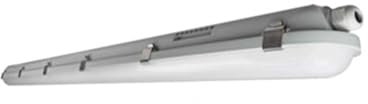 LAES VOLGA Luminaria Estanca IP65, 18W, 4000K - L600x79x68mm
