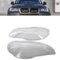 Scheinwerfer Lampshade für BMW X5 E70 2008 2009 2010 2011 2012 2013, Scheinwerferglas Streuscheibe Abdeckung Klar Auto Scheinwerfer Lampenschirm Streuscheibe,1 Pair