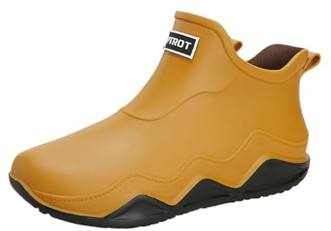 Botas de lluvia para mujer, verano, impermeables, ligeras, transpirables, botas Chelsea, suela suave, zapatos de agua, ortopédicos, botas de jardín, botas de media goma, tallas grandes, botas de