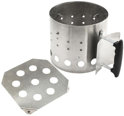 TOYANDONA De Carbon Cubo De De para Parrilla y Ahumador Fácil De Encender y Usar