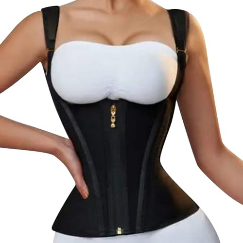 Faja Reductora Mujer Colombiana Moldeadora Corsé Cinturón Abdomen Postquirúrgica Postparto Cintura Reloj de Arena con Soporte Lumbar y Diseño Deportivo