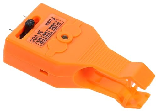 NOLITOY Testeur de Fusibles Auto Portable en Plastique Léger Lumière LED pour Détection Rapide de Fusible Brûlé et Extraction Facile en Voiture