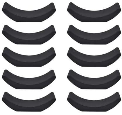 10 st. hantelsadelställ av gummi, hantelhållare, hantelställ